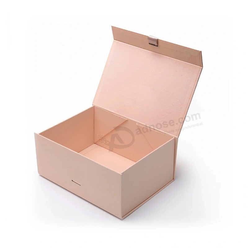 Factory Custom Printed Cardboard Carton Gift Magnetic Packaging Paper Folding Boxes with Ribbon Jewelry Cosmetics Perfume