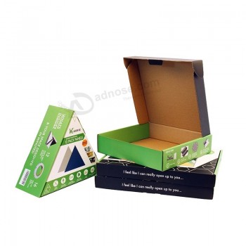 Fournisseur personnalisé imprimé mat portant des produits en carton ondulé Emballage extérieur Boîtes en carton