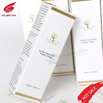 Aangepaste luxe geschenkverpakking Parfum Cosmetische geneeskunde etherische olie Glazen fles Kraft golfkarton Karton papier vouwdoos