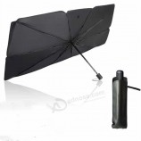 Foldable Car Front Window Windshield Sun Shade Sunshade for Cars Multifunctional Anti-Sunshine Umbrella with Emergency Hammer