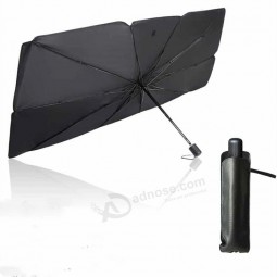 faltbare Windschutzscheibe für Auto-Frontscheibe Sonnenschutz Sonnenschutz für Autos multifunktionaler Anti-Sonnenschirm mit Notfallhammer