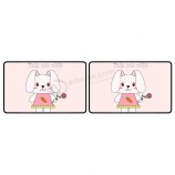 2PCS 조정 가능한 자동차 SUV 창 안티 UV 자동차 차양 로고