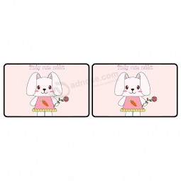 2PCS 조정 가능한 자동차 SUV 창 안티 UV 자동차 차양 로고