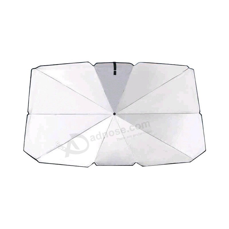 Custom Logo Car Sun Shade Protector Parasol Auto Front Window Sunshade Covers Car Sun Protector Interior Windshield Protection Accessories