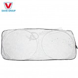 Großhandel billig polyester gedruckt logo Auto Windschutzscheibe Sonnenschutz