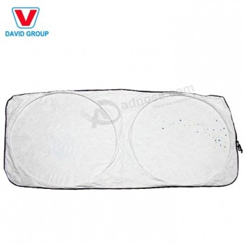 Wholesale Cheap Polyester Printed Logo Car Windscreen Sunshade