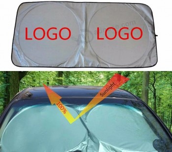 Logo OEM Reflected Sunlight Car Parabrezza anteriore Parasole Parasole Parasole