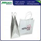 Prix d’usine Sac d’emballage en papier Corlorful de haute qualité Sac en papier kraft de luxe avec logo personnalisé