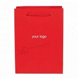 La Chine fabrique un petit sac cadeau en papier imprimé de mariage de mariage avec poignée