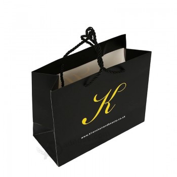 De Giftzak van de compensatiedruk Kosmetisch Document voor de Giftbag van de Kledingdrager met Aangepast Embleem