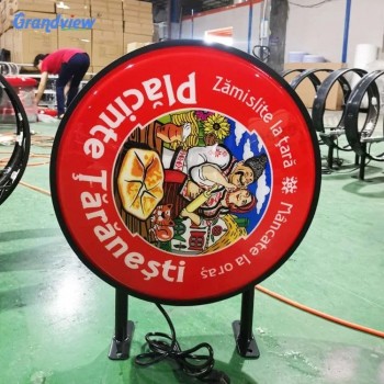 Buiten Waterdicht Vacumeren Vormen Lichte Doos Aangepaste Druk Logo Bier Lichte Doos