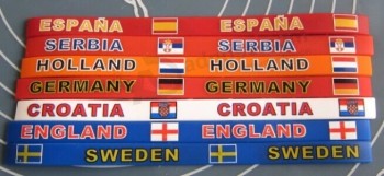 Heißer Verkauf Seidendruck Logo Silikonarmband, Silikonarmband