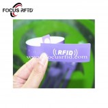 Individuelles Logo bedrucktes Papierarmband für Konzertkarten