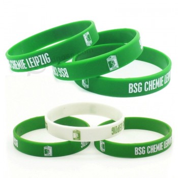 Cadeau promotionnel Prix d’usine Sport Rubber Bracelet Bracelet en silicone avec logo personnalisé