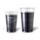 Tazze in PLA biodegradabili compostabili compostabili con stampa di logo personalizzato ecologico al 100%