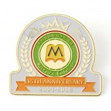 Spille Badge Smalto Pin Personalizzato Smalto Morbido Logo Personale Spille da bavero per regali Scuola