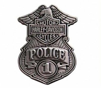 Spilla con logo personalizzato di fabbrica Badge Pin da bavero dorato epossidico