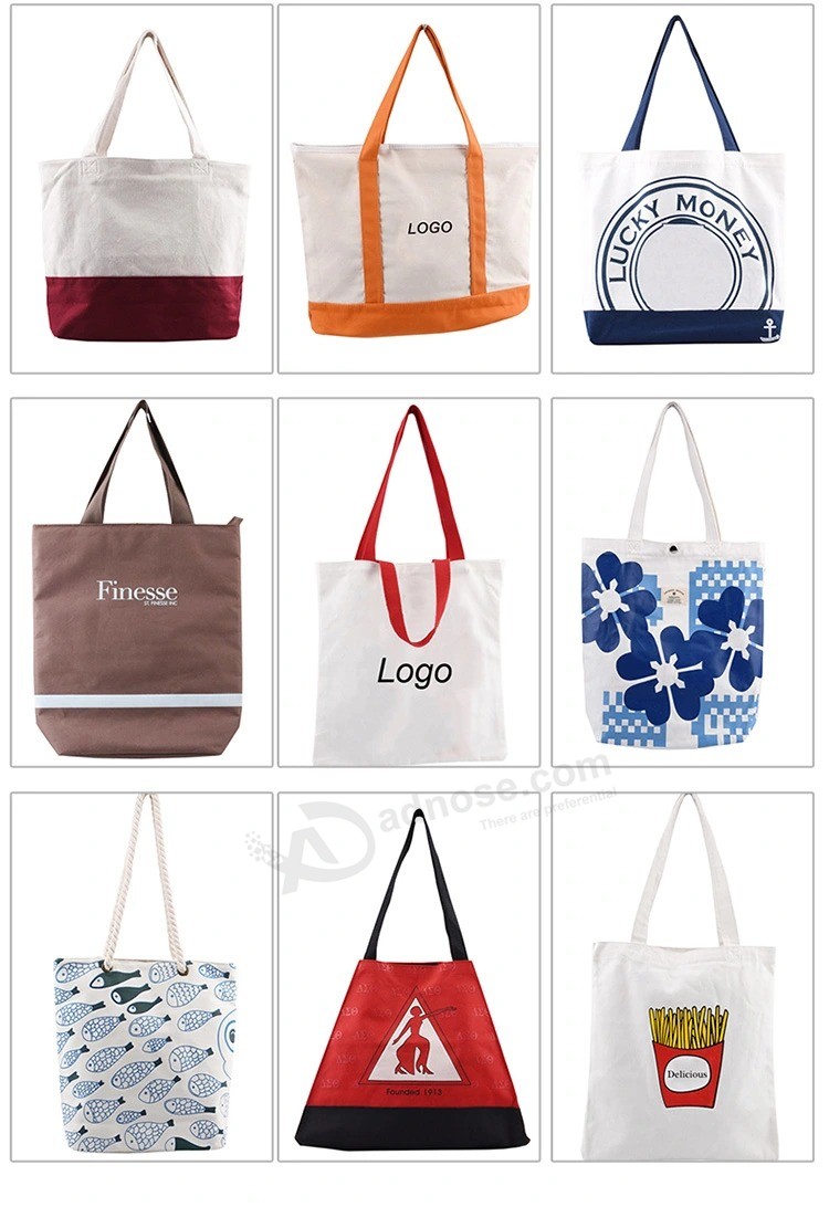 Design Promotional Tote Bag, PP Non-Woven Shopping Grocery Canvas, Soft Cotton Shoulder, Plastic Paper Fashion Recycle/Reusable Bag, Custom Logo Gift Bag