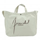 Tote Bag promozionale personalizzata, tela per la spesa in tessuto non tessuto PP, spalla in cotone morbido, borsa riutilizzabile pieghevole per moda in carta di plastica