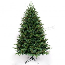 新しいデザインのミックスパインニードルとオーナメント付きのPVCクリスマスツリーがクリスマスツリーを飾ります