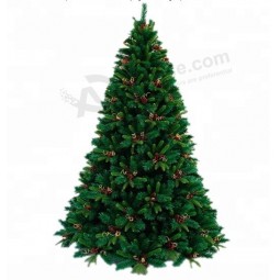 Popolare 7.5 Albero di Natale artificiale a LED sottile verde