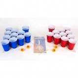 Groothandel Hoge Kwaliteit Bulk Lot 25 Stuk Full Size Grote 16oz Kleurrijke Bierbeker Kit voor Feesten Evenementen Spelletjes