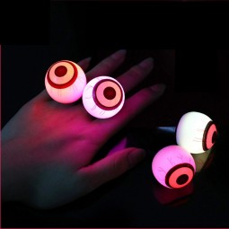 halloween blitzlicht augapfel ring kid party geschenk versorgung geschenk