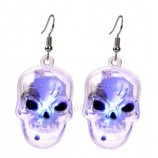 Halloween Ornements LED Boucles d’oreilles Festival Cadeaux En gros Chine Punk Bijoux Halloween LED Clignotantes Boucles d’oreilles