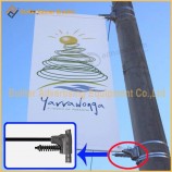 Kit di banner pubblicitari per pali stradali in metallo (BS-HS-018)