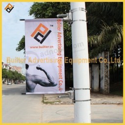 Straßenlaterne Mast Banner