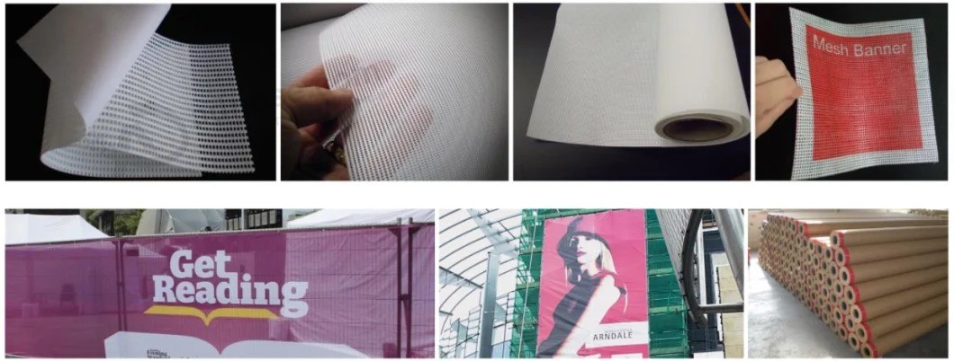 Digital Printing Outdoor Advertising Material PVC Mesh Banner