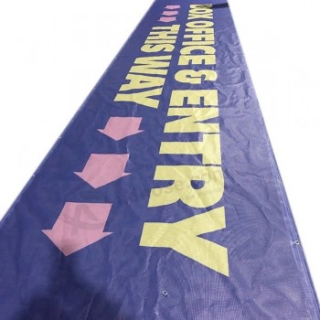 Personalizzato appeso PVC Mesh Banner Tessuto Mesh Banner Stampa a colori Outdoor Mesh Banner