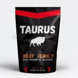 Logo personnalisé imprimé mat anti-odeur emballage Ziplock Weed Mylar Sacs d’emballage en plastique de bœuf séché