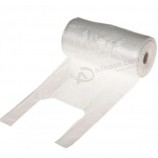 T Shirt Logo Stampa A Colori Personalizzato Doppio Ristorante Estrarre PE Sacchetto di Plastica
