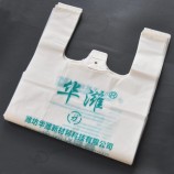 Prodotti di vendita caldi Prezzo basso Sacchetto di plastica biodegradabile all'ingrosso Etichette personalizzate Logo Shopping Bags