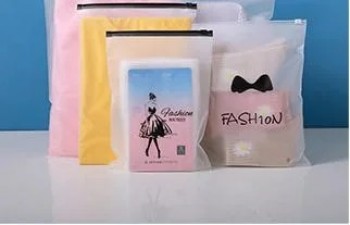 Kunststoff-Reißverschluss-Verpackungstasche mit individuellem Logo für Kleidung