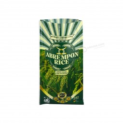 Logotipo personalizado de impresión colorida 25 kg 50 kg PP blanco Embalaje de hoja de tela tejida Embalaje de saco de plástico Inundación