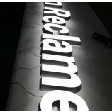 Voor- en achterkant verlicht acrylbord lichtgevende buitenreclameletter