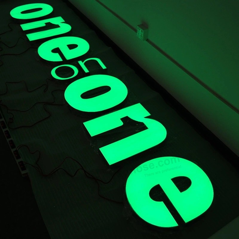 Custom 3D Neon LED Electronic Billboard Outdoor Backlit Luminous Words