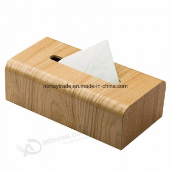 Boîte de mouchoirs en bois personnalisée Boîte de serviettes en bois Boîte de rangement en papier