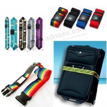 Sangle de bagage de voyage promotionnelle avec impression du logo du client