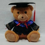 25cm Logo Personalizzato Laurea Mascotte Peluche Animale Orsacchiotto Giocattoli Farciti