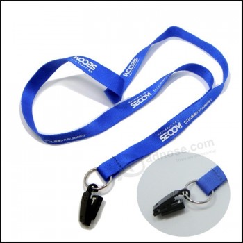 Promozione Tessuto/Jacquard/Ricamato Logo Cordino Personalizzato per Show