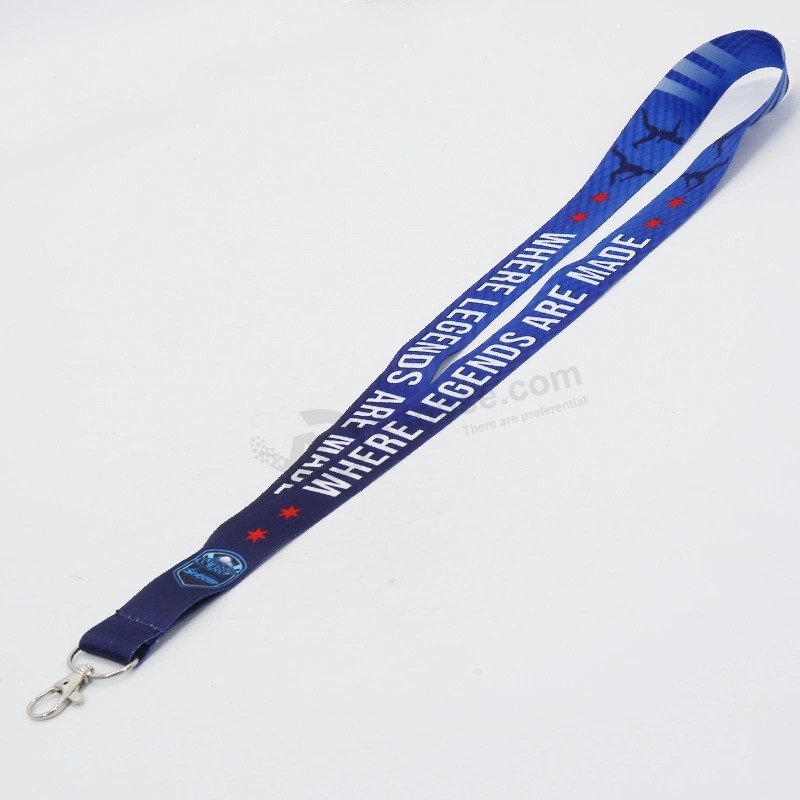 Factory Customized Logo Polyester Sublimation/Screen Lanyard with Length 900mm (YB-HD-35)