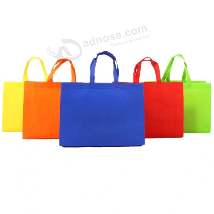 Customized Reusable Tote Shopping Bag Recycled Eco Non Woven Bag with Logo