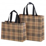 Logo personalizzato stampato colorato Tote Shopping Borsa non tessuta