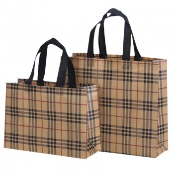 Logo personalizzato stampato colorato Tote Shopping Borsa non tessuta