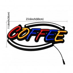 Café leuchtendes Logo LED-Kaffee-Neonschild