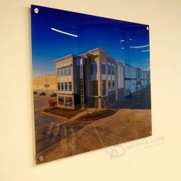 benutzerdefinierte Logo gedruckt Wand Kunst Acryl, Werbung Dekoration Schild Acryl