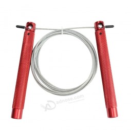 Anpassen Logo Professioneller Hersteller Geschwindigkeit Springseil Bunter Aluminiumgriff Springseil Einstellbar Gewichtet